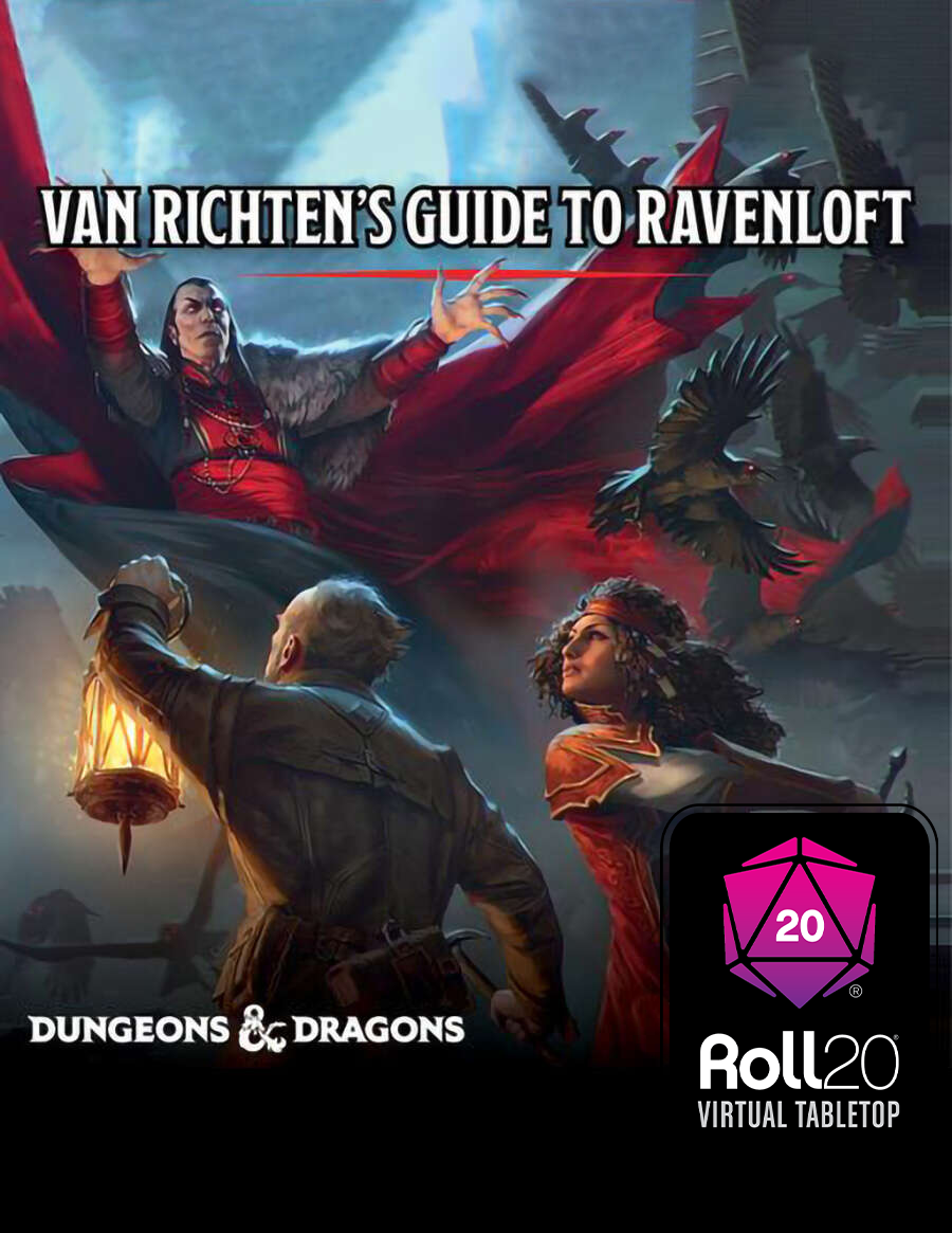 Van Richten S Guide To Ravenloft Roll Vtt Wizards Of The Coast