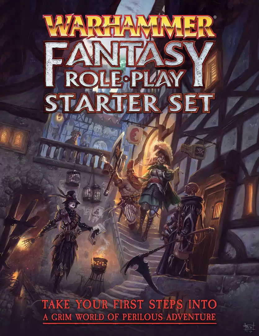 Warhammer Fantasy Roleplay Fourth Edition Starter Set Cubicle 7