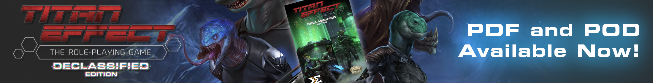 Titan Effect RPG: Declassified Edition