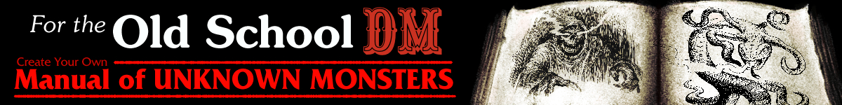 Manual of Unknown Monsters
