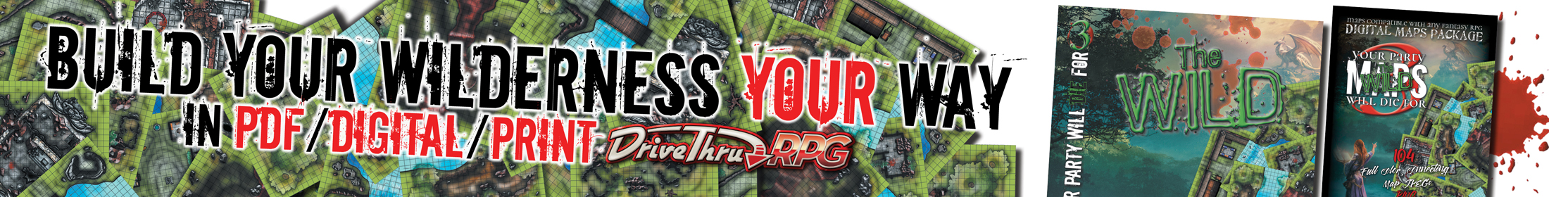 MAPS YOUR PARTY WILL DIE FOR 3: The WILD Bundle [BUNDLE]