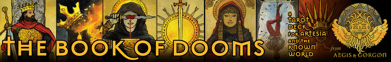 The Book of Dooms Arcana Deck