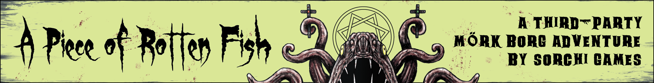 A Piece of Rotten Fish - A Third-Party Mörk Borg Adventure