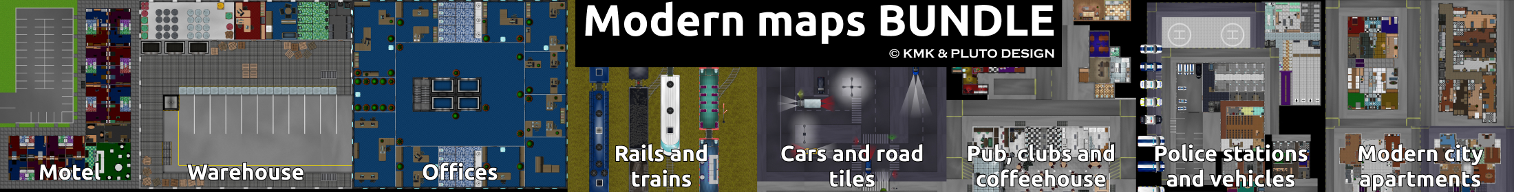 Modern maps [BUNDLE]