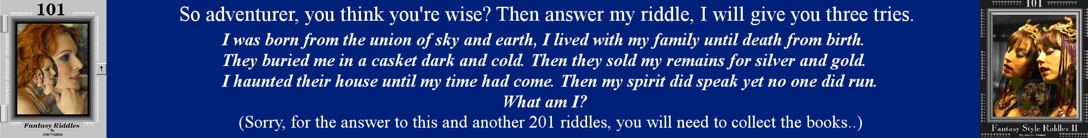 101 Fantasy Riddles
