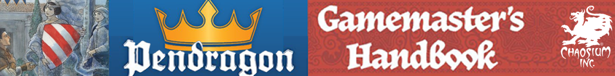 Pendragon: Gamemaster's Handbook