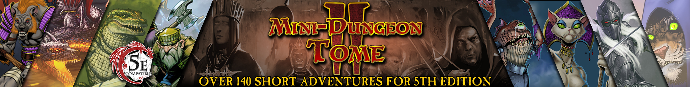 Mini-Dungeon Tome II (5th Edition)