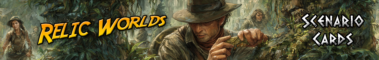 Relic Worlds Adventures: Scenario 1 Location &amp; Event Cards