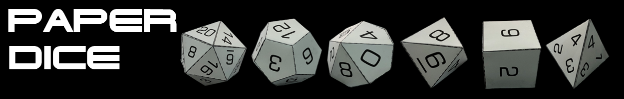 Paper Dice