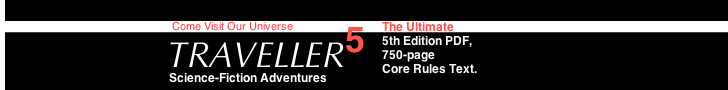T5 Traveller5 Core Rules 3-Book Set