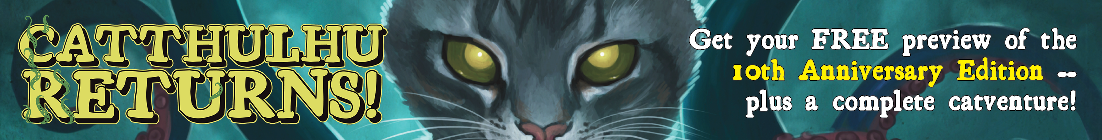 Cats of Catthulhu 10th Anniversary PREVIEW
