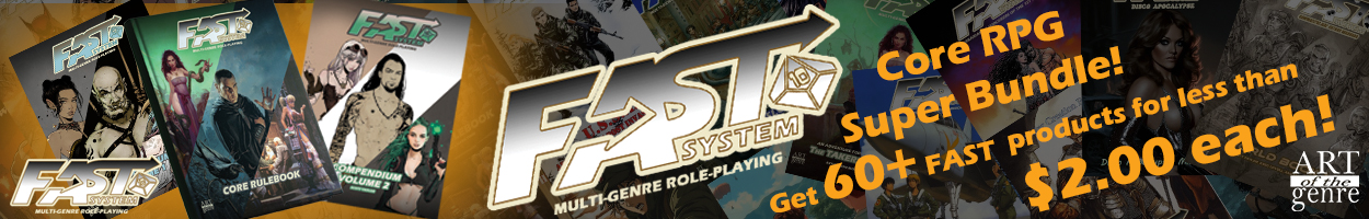FAST Core RPG 60 Supplements! [BUNDLE]