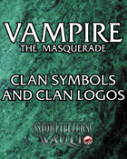 Vampire the Masquerade Clan Symbols and Clan Logos