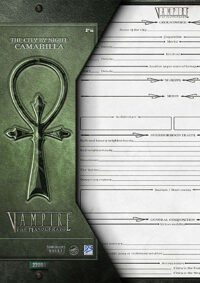 VtM Coterie Sheets [5th Edition] MODEL B/C - White Wolf