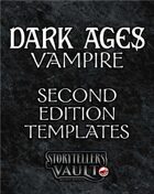 Dark Ages: Vampire Second Edition Templates