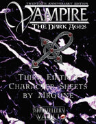 MrGone's Vampire the Dark Ages Third Edition Character Sheets