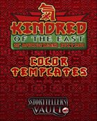 Kindred of the East Color Template (InDesign)