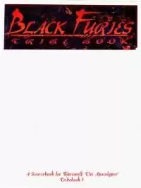 Black Furies - Tribe Book - A Sourcebook for Werewolf: The Apocalipse - Tribebook 1 (WW3051