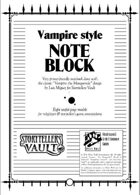 Vampire Style NoteBlock