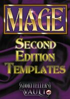 Mage: The Ascension 2nd Edition Templates