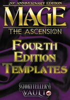 Mage: The Ascension 4th Edition Templates