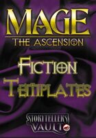 Mage: The Ascension Fiction Templates