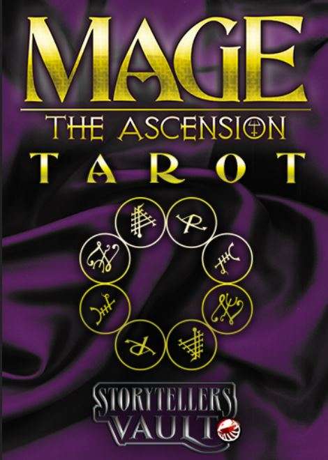 良質  Art Deck Tarot Ascension The Mage: Pack Wolf White - その他