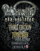 Wraith: The Oblivion Third Edition Templates