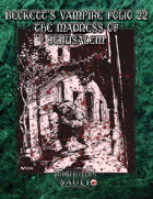 Beckett’s Vampire Folio 22: The Madness of  Jerusalem