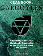 MrGone's Clanbook: Gargoyles Character Sheets