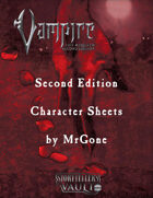 MrGone's Vampire the Requiem Second Edition Character Sheets