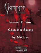 MrGone\'s Vampire the Requiem Second Edition Character Sheets