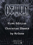 MrGone's Demon The Descent First Edition Character Sheets