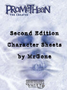 MrGone's Promethean The Created Second Edition Character Sheets