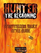 Hunter: The Reckoning Storytellers Vault Style Guide