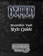 Demon: The Descent Storytellers Vault Style Guide