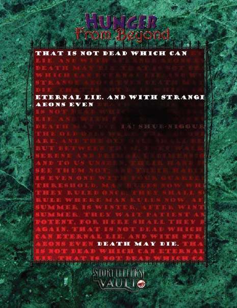 Hunger from Beyond (for V20)