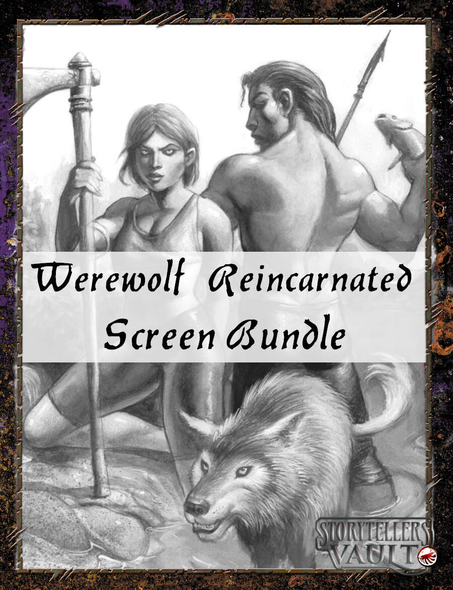 Werewolf Reincarnated Screen Bundle [BUNDLE] - White Wolf | DriveThruRPG
