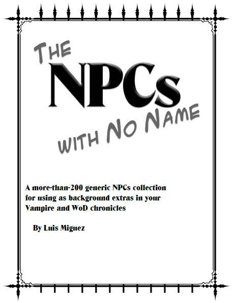 The NPCs with No Name