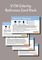 VTM: Revised MET Celerity Reference Card Pack
