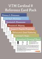 VTM: Revised MET Cardinal 8 Reference Card Pack