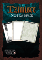 Tzimisce Notes Pack