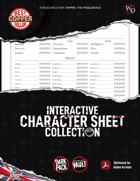 Nerdbert's Interactive Character Sheet Collection for Vampire: The Masquerade 5. Edition [ENG]