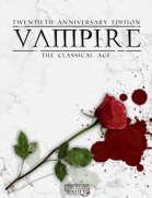 Vampire: The Classical Age 20th Anniversary Edition Templates