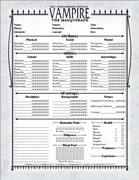 Albion Fia - Gargoyle - Character Sheet V20
