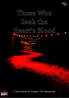Those Who Seek the Heart's Blood - A V5 Supplement