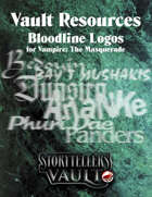 Vault Resources: Bloodline Logos for Vampire: The Masquerade