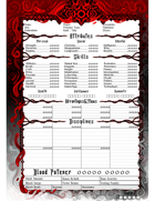 Assamite / Banu Haqim Character Sheet V5
