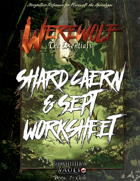 Werewolf: the Essentials Shard Caern and Sept Worksheet