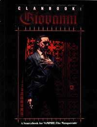 Giovanni Gastel Masks and Ghosts 洋書　大型本 Clanbook: Giovanni - 1st Edition - White Wolf | Vampire: The